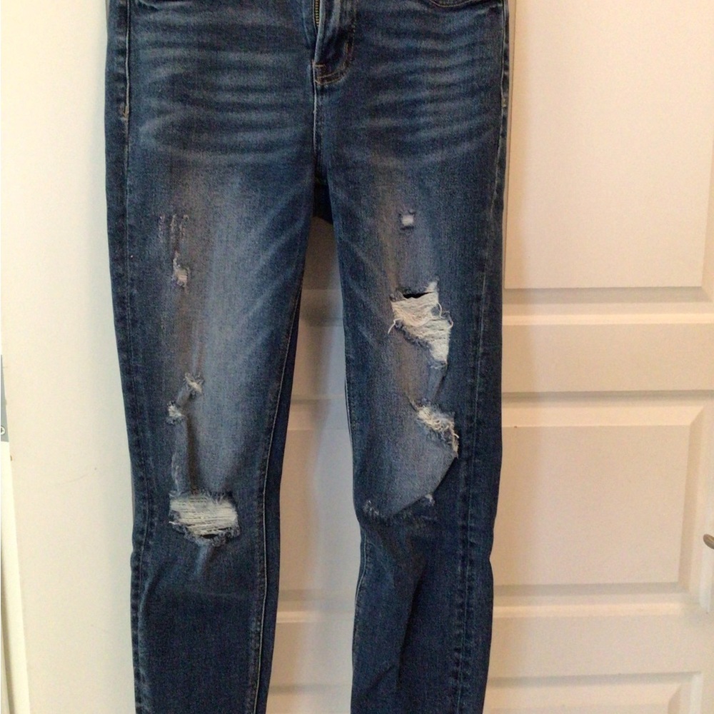 Bayeas distressed skinny jeans